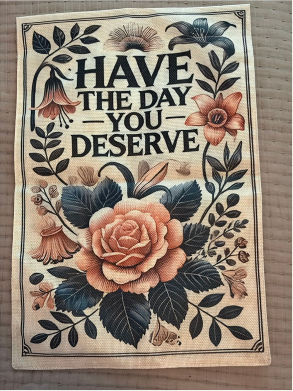 Unbranded Floral Garden Flag